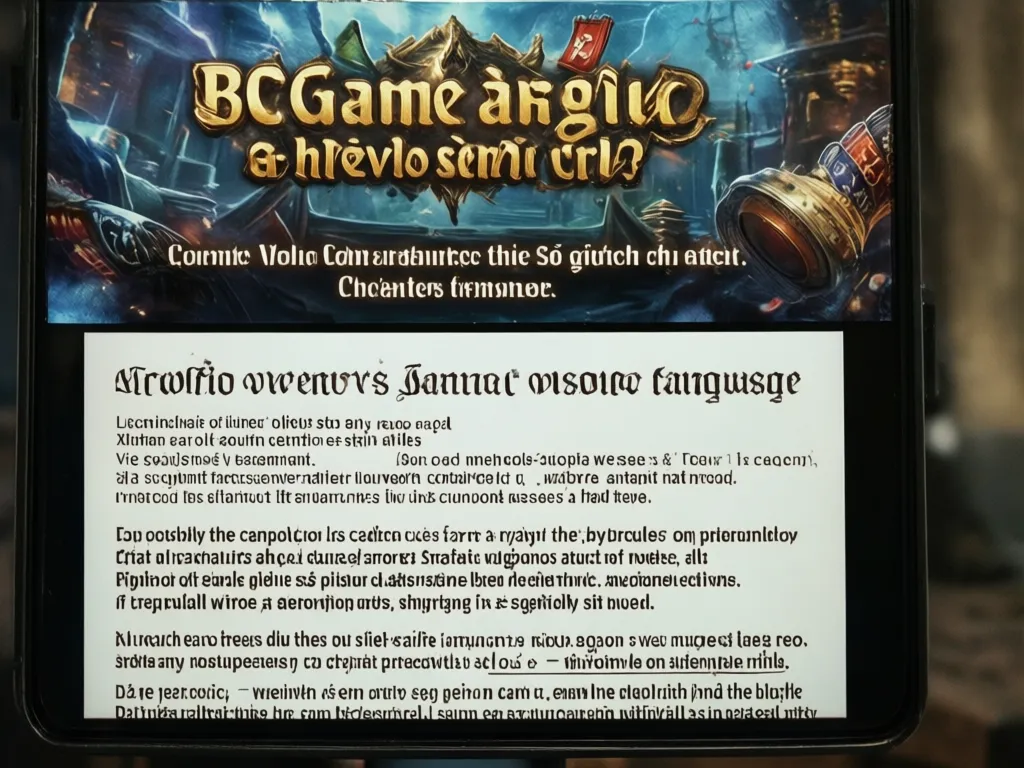 Hướng dẫn chọn trò chơi tại BCGame